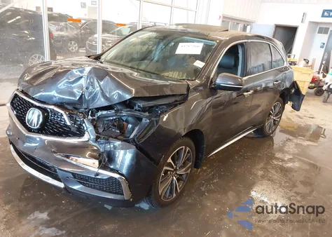 2020 Acura Mdx Technology Package from USA, damaged, VIN 5J8YD4H5XLL043246